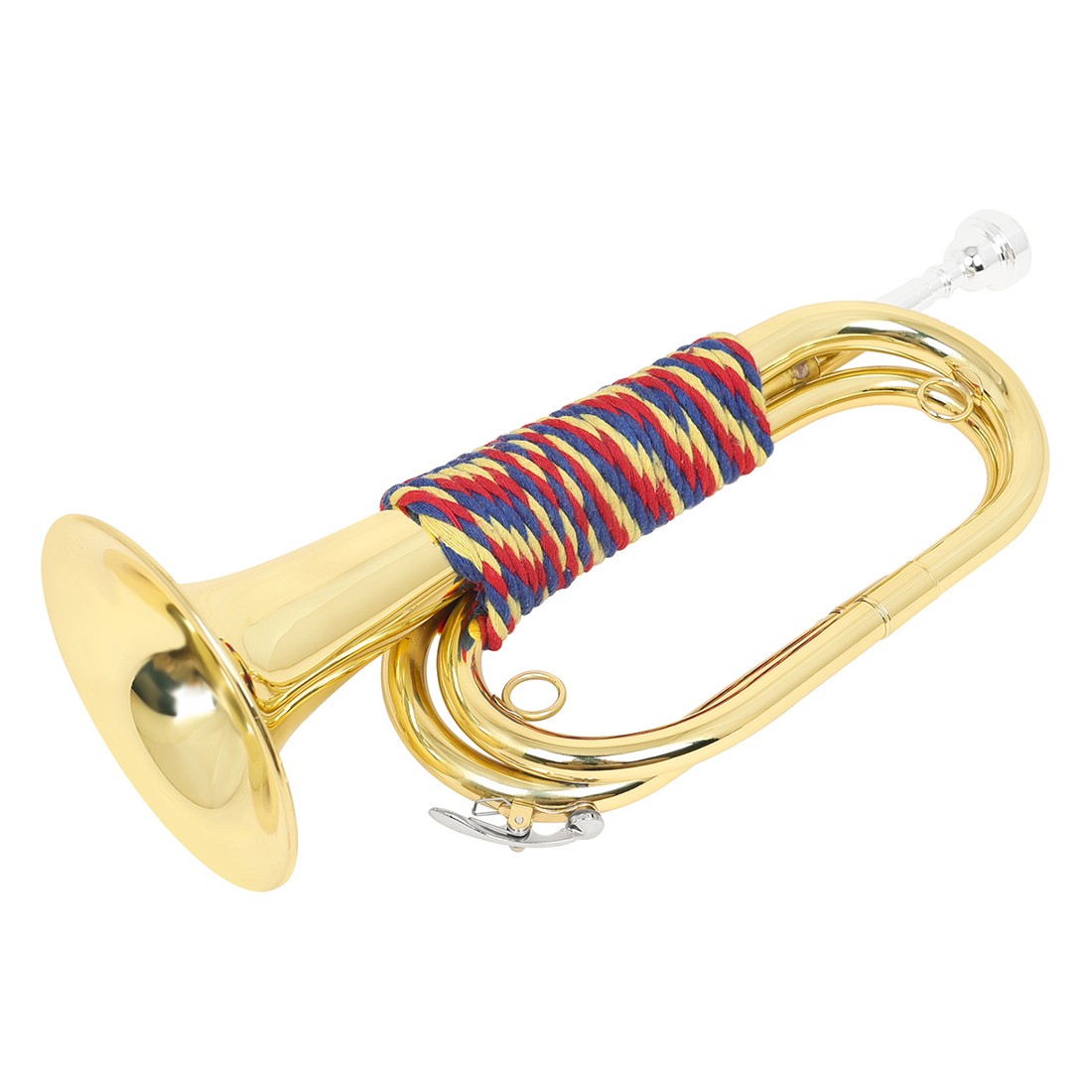 Bb Mini Bugle Trumpet Brass Go - Musical Instrument Bugle 评论和价格