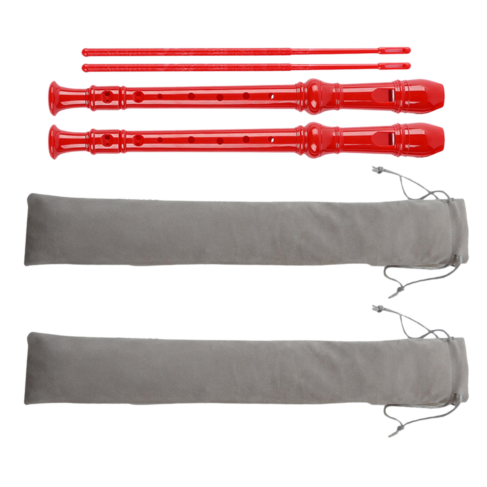 2Sets Recorder Instrument for  - Soprano Recorder Plastic 评论和价格
