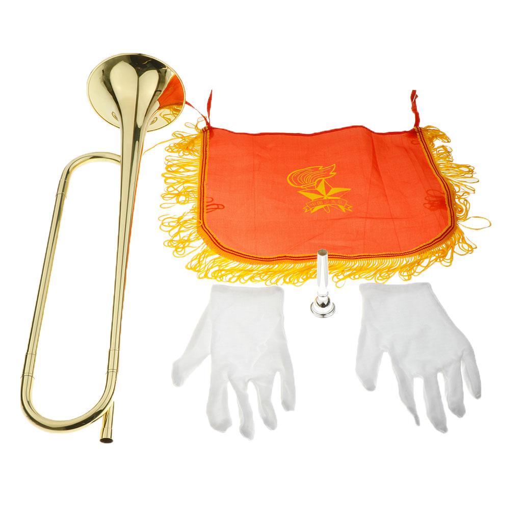 Youth Kids Marching Bugle Bras - Musical Instrument Bugle 评论和价格