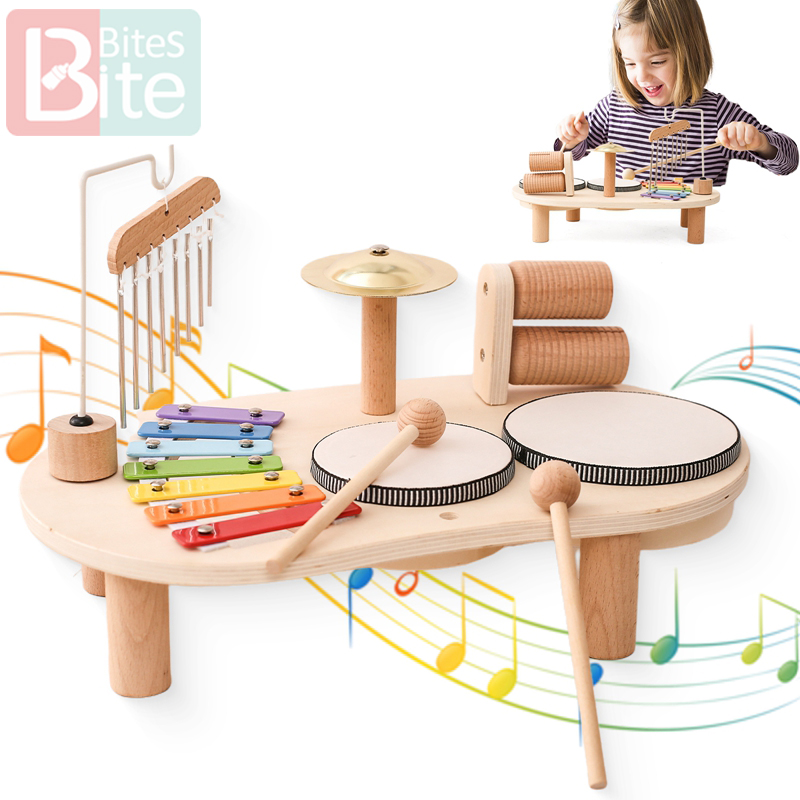 Baby Educational Toys Wooden A - Musical Instrument Harmonium 评论和价格