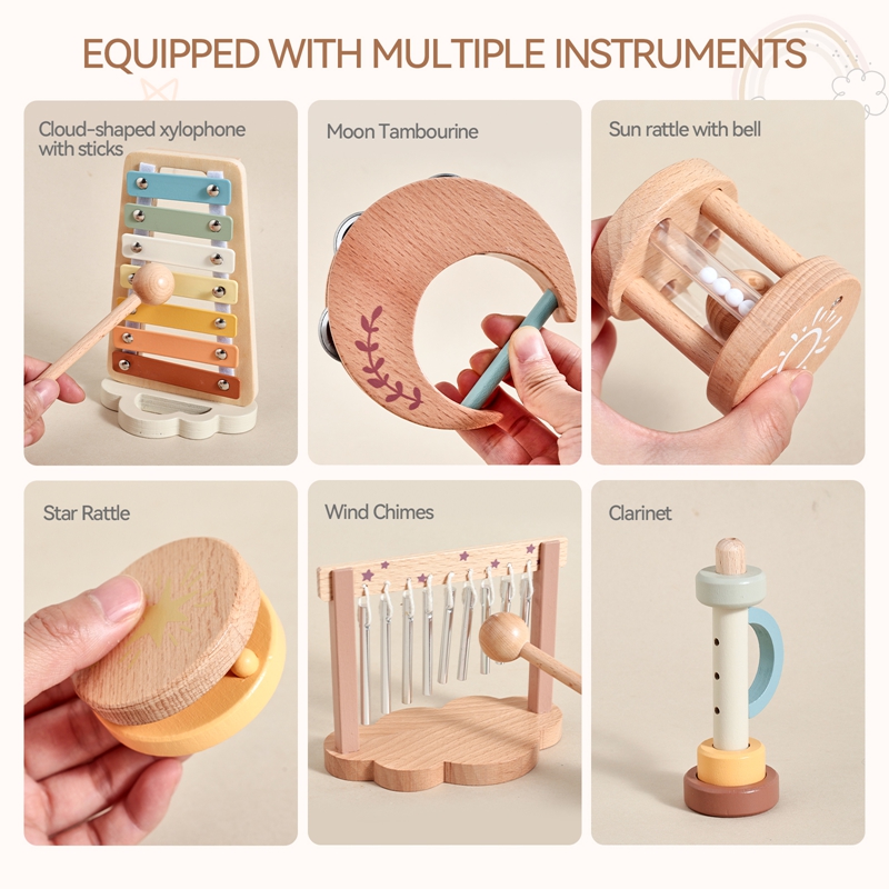 1Set Musical Instruments With  - Musical Instrument Harmonium 评论和价格