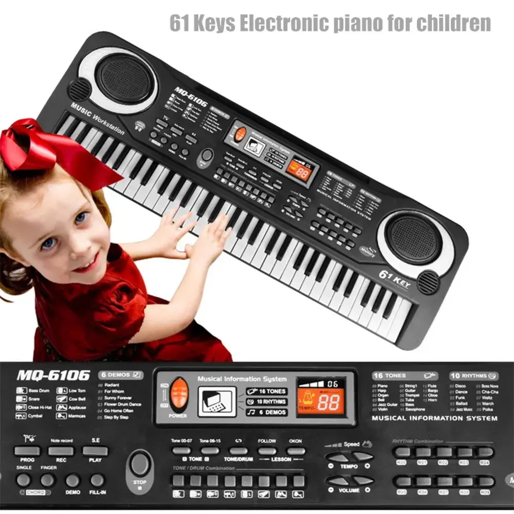 Kids Electronic Piano Keyboard - Musical Instrument Harmonium 评论和价格
