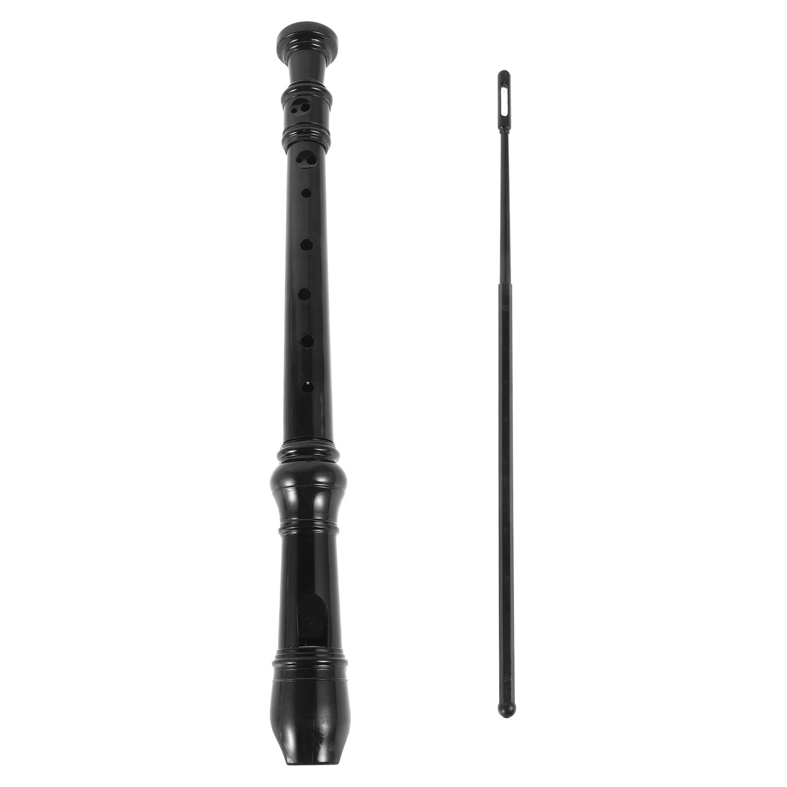 8 Hole Black Transparent ABS P - Soprano Recorder Plastic 评论和价格